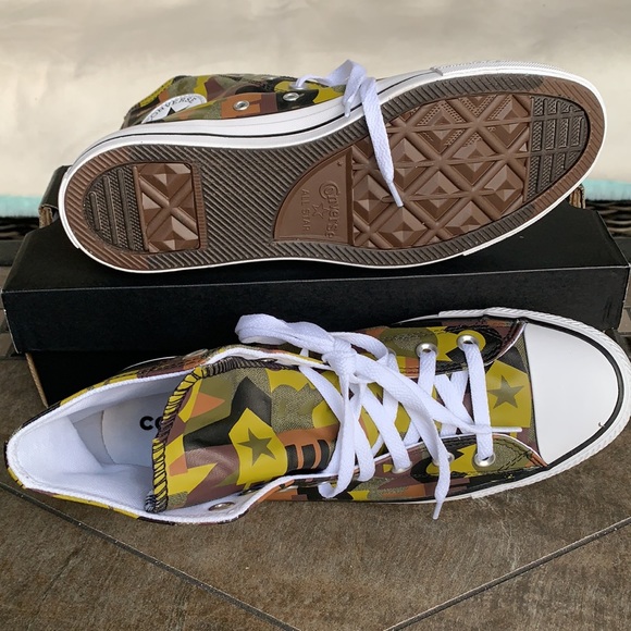 CONVERSE CTAS HI DARK MOSS/BLACK/WHITE WMNS - Picture 4 of 14